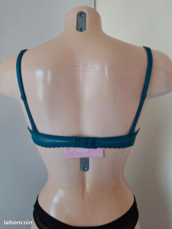Soutien-gorge Antigel Lise Charmel 85B - Coque Dentelle Noir, Push-up Avec Armature, Neuf Avec étiquettes