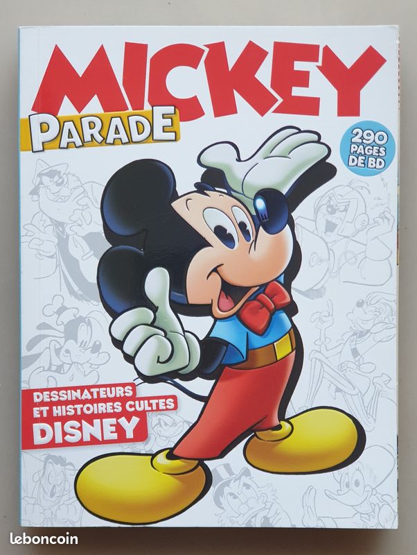 BD Mickey parade " Dessinateurs et histoires cultes Disney " de Walt DISNEY - 2022 (image 1)