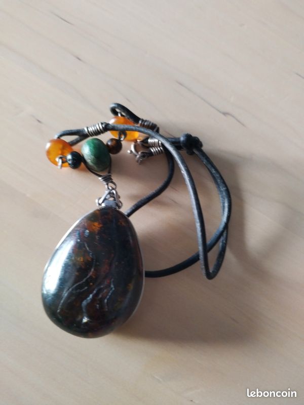 Joli collier ambre (image 5)