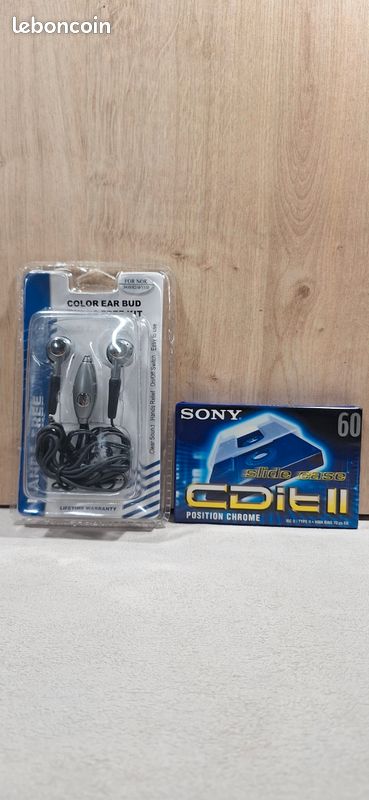 Lots Walkman cassettes-K7 vintage avec écouteurs neufs (image 8)