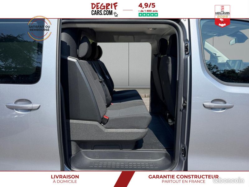 Fiat Scudo XL NOUVEAU MOTEUR 2.2 BlueHDi 180 EAT8 CABINE APPROFONDIE 5 PLACES + Pack Premium Conn... (image 37)