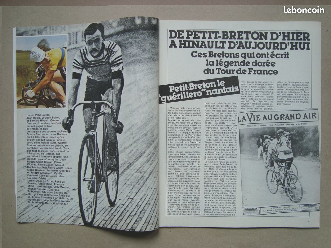 Miroir du Cyclisme de France 80 à qui le tour (juin