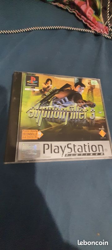 Jeu Syphon Filter 3 - PlayStation 1 (PS1) - Version PAL - Bon état