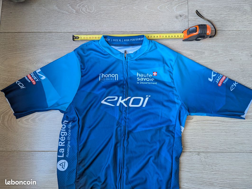 Maillot vélo manches courtes Ekoï Cyclosportive Thonon Cycling Race 2025