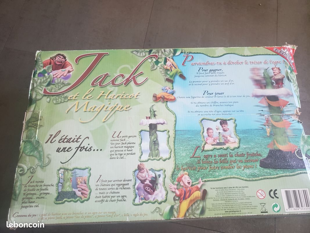 Jeu " jack et le haricot magique " (image 3)