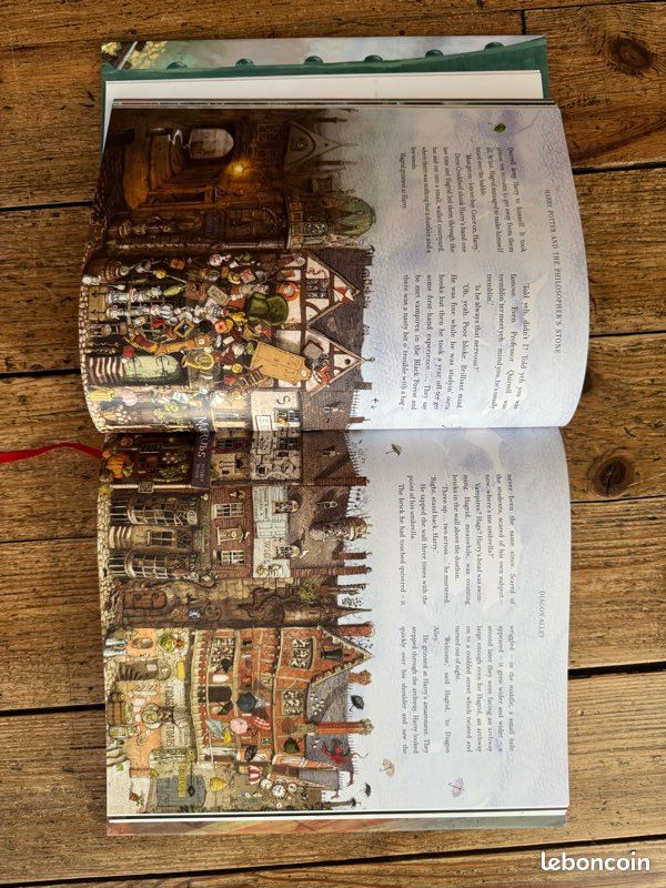 Livre en anglais Harry Potter 1 - Version Illustrée par Jim Kay (image 3)