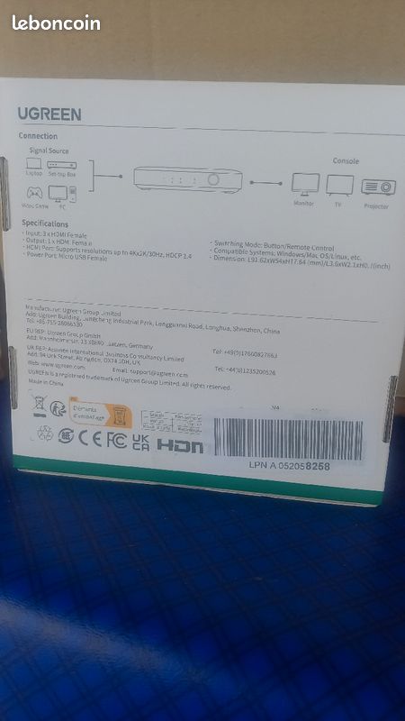 Prise 4K pour 1 à 3 appareils (image 2)