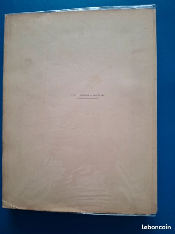 Une tâche d'encre, René Bazin - roman de 1888 - ouvrage couronné par l'Académie ; compositions d'André Brouillet ; Alfred Mame Et Fils, Éditeurs, Tours M DCCCC. Lvr collpseu (image 16)