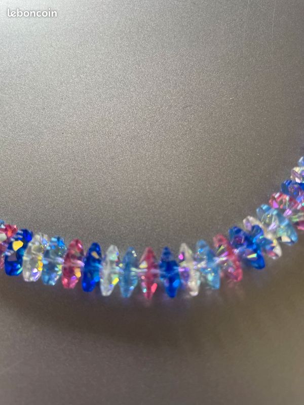 Très beau collier artisanale en cristal (image 8)