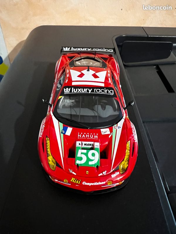 FERRARI 458 ITALIA #51 – 24H LE MANS 2011 – BBR 1/43 – Édition Limitée – Modèle De Collection