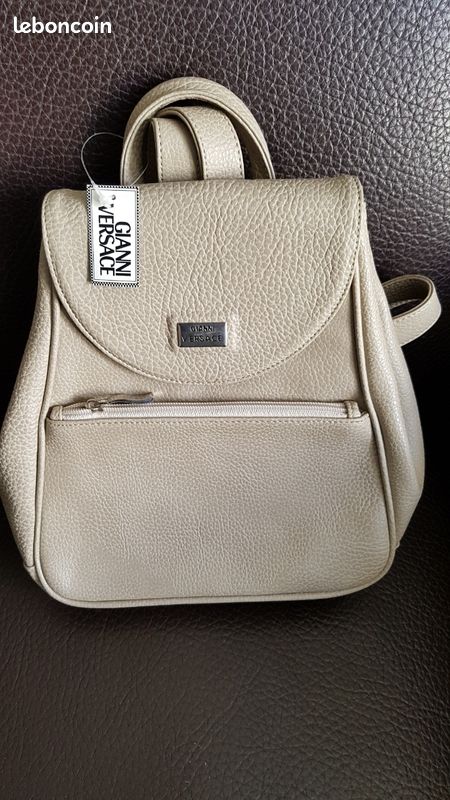 Sac à main Gianni VERSACE Neuf et Authentique Marron clair