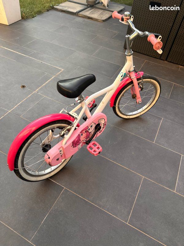 đČ VĂ©lo rose enfant DECATHLON 16 pouces âââ (image 10)