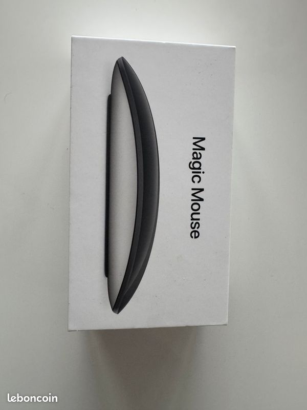 Souris Sans Fil Apple Magic Mouse 2 noir (image 3)