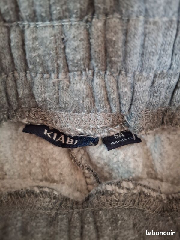 Pantalon jogging kiabi 5ans (image 2)