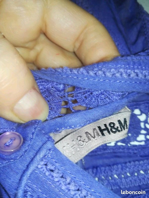 Tunique violette H&M (image 4)
