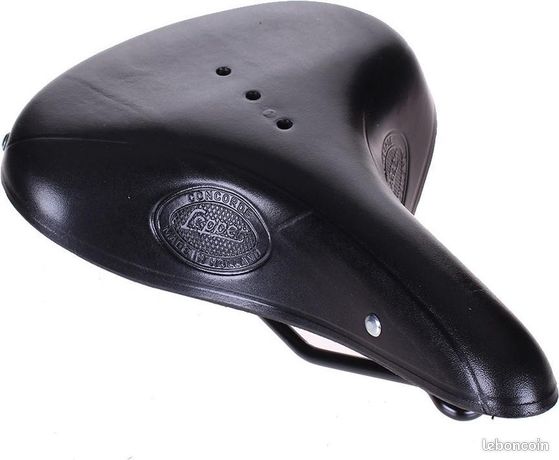 Selle Lepper Concorde vintage - cuir de selle de vélo