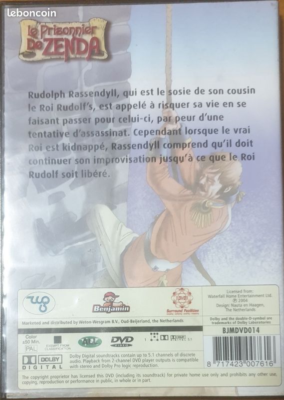 DVD/ Le Prisonnier de Zenda (image 2)