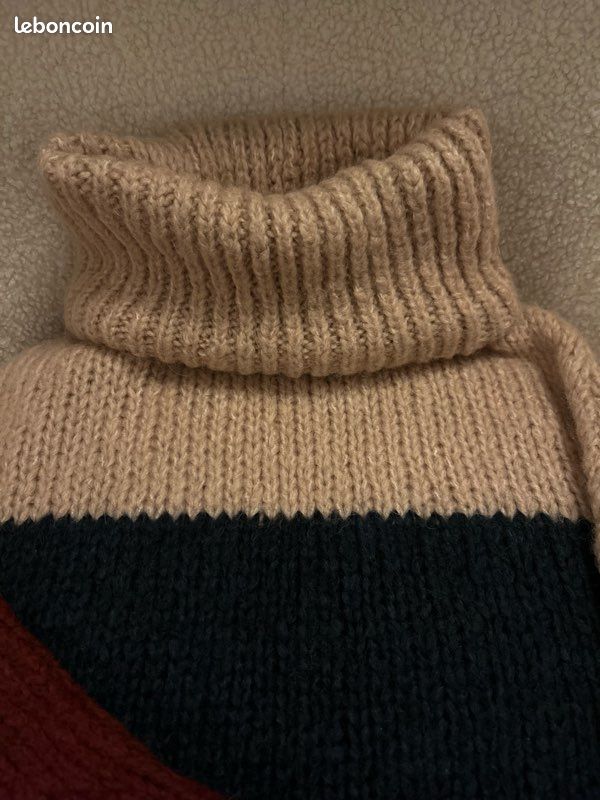 Pull overs hiver femme avec col (image 6)