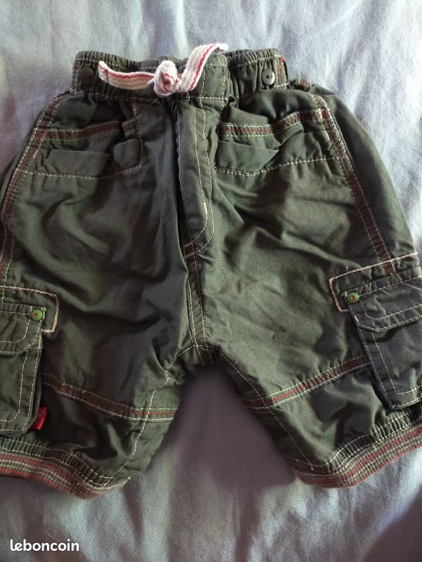 Ensemble tee shirt et pantalon garçon 9 mois (image 5)