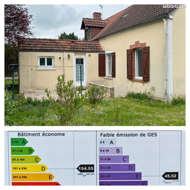 Maison 3 pièces 65 m² · à Foëcy · 65 m² · 92 500 €