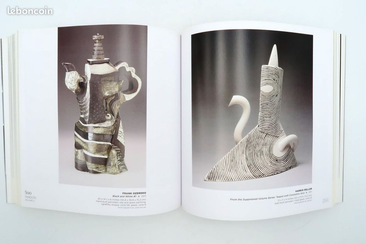 500 théières Volume 2 - Jim Lawton céramique argile teapots (image 7)