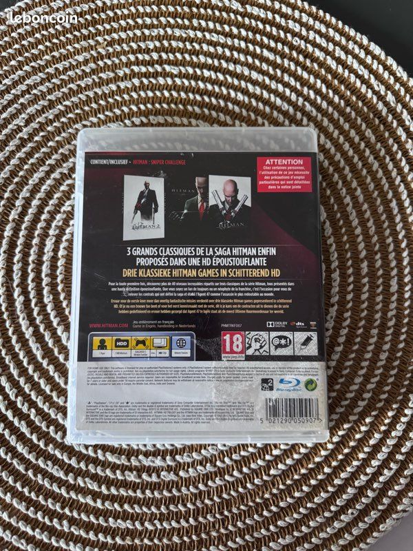 Classic HD | Hitman HD Trilogy - PS3 Version Française Sony