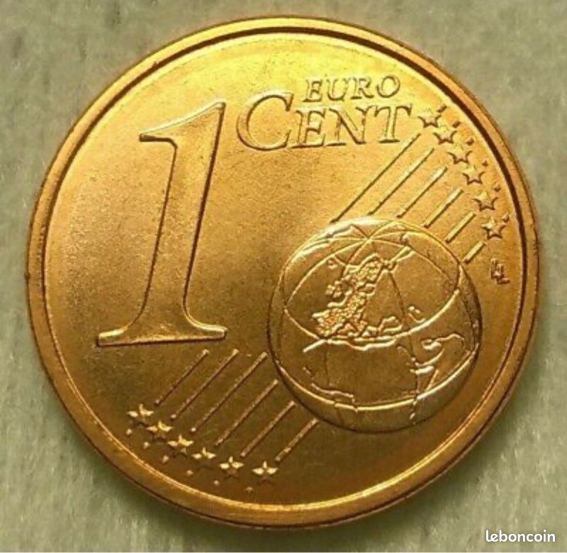 1 centime euro double face (image 2)
