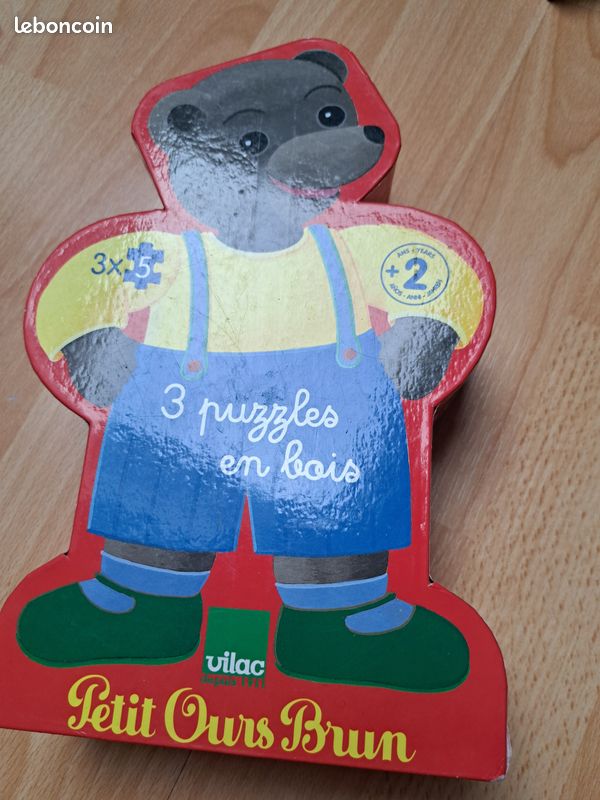 Lot 3 puzzles bébé (image 1)