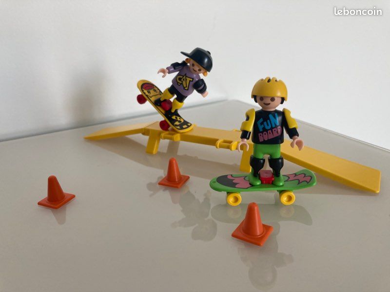 PLAYMOBIL VIE QUOTIDIENNE skateboard 3709 4764 6556 EUR