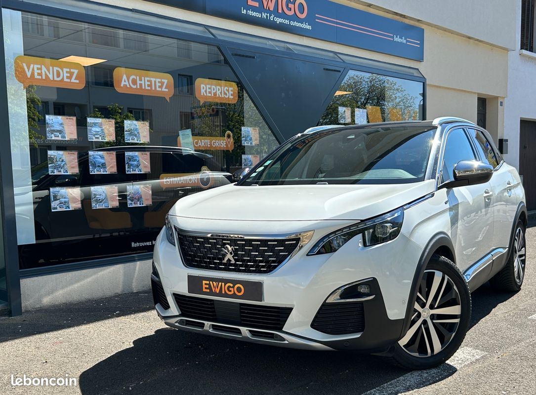 Peugeot 3008 generation-ii 2.0 bluehdi 180 gt bva- moteur changé/sieges cuir/to/ (image 1)