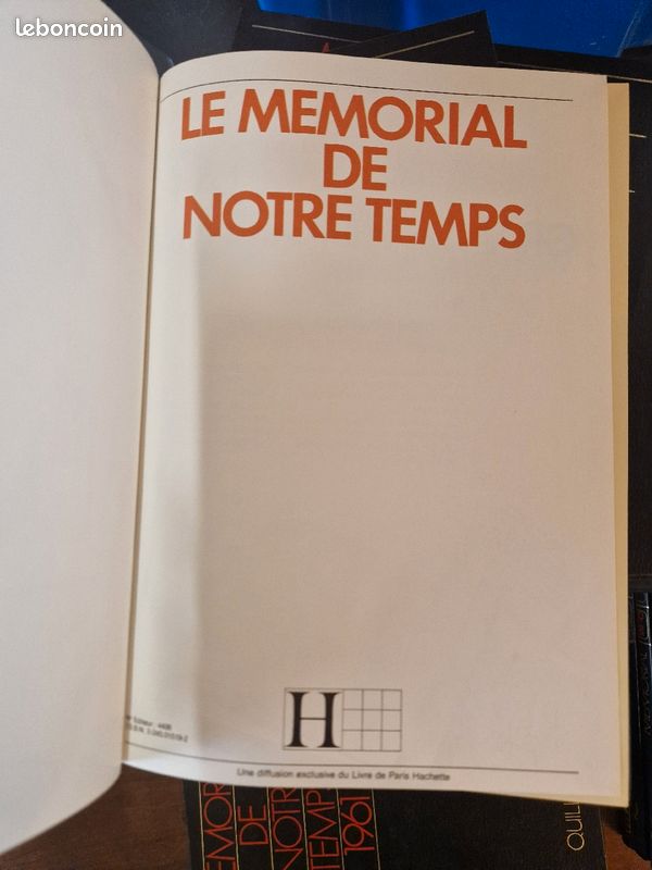 Lot de livres Mémorial de notre temps (image 7)