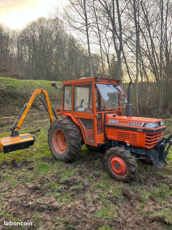 Tracteur Kubota l2850 + epareuse (image 1)
