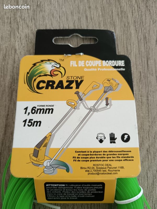 Fil coupe bordure 1.6mm x 15m (image 2)