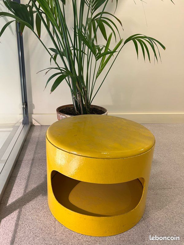 Tabouret en carton de Jean Louis Avril années 60 (image 2)