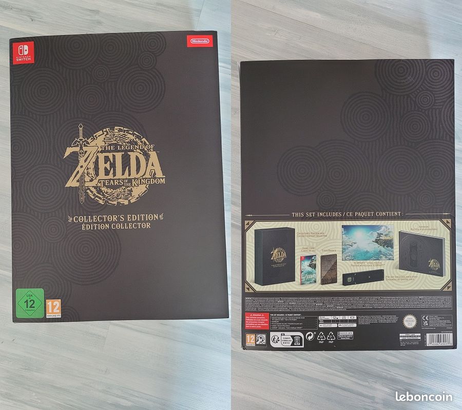 Zelda Tears of the Kingdom Edition Collector + Amiibos (image 2)