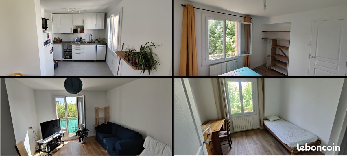 Appartement 3 pièces 63 m² · à Villeurbanne · 63 m² · 1 010 €