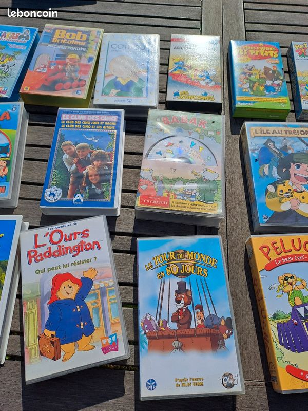 22 CASSETTES VIDEOS de dessins animés pour enfants (image 3)