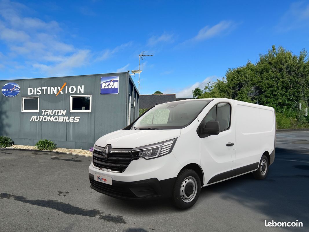Renault Trafic Van L1H1 Advance + Caméra + cloison + trappe 2T8 Blue dCI 130 - Leasing (image 1)