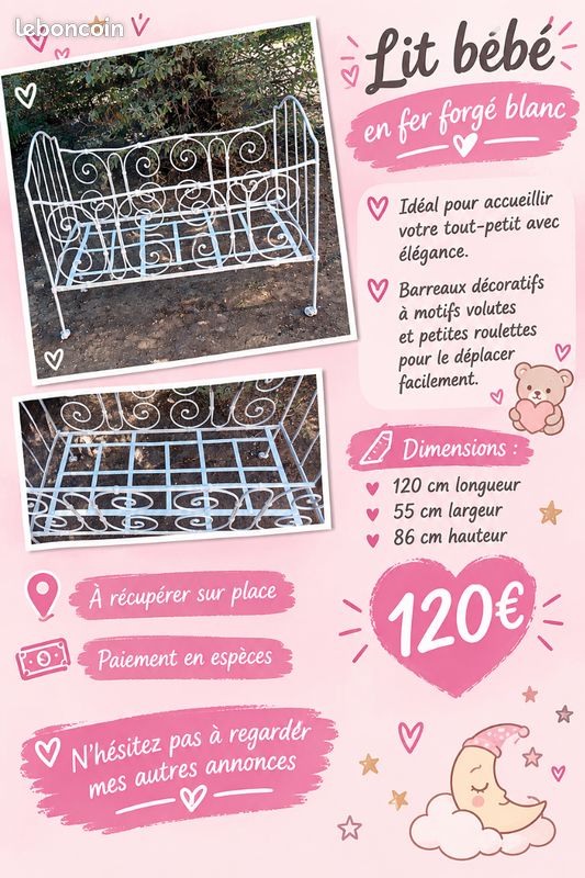 Lit bébé (image 1)