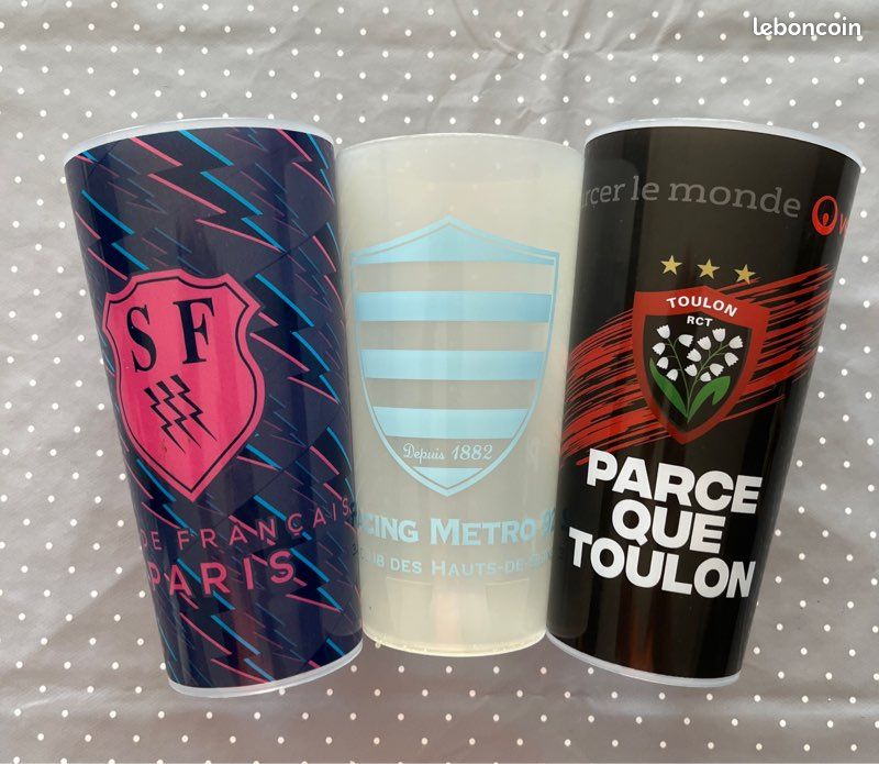 Lot Ecocup 50 cl rugby (image 1)