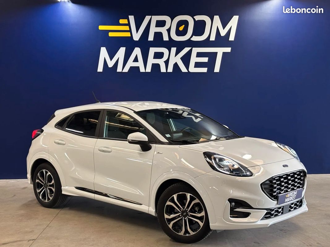 FORD Puma 1.0 Hybrid 125ch ST-Line - 2021 - 51 000 km - Suivi complet - Faible kilométrage (image 1)