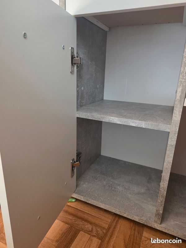 Bureau modulable (angle / face au mur) - ISOTTA (image 4)