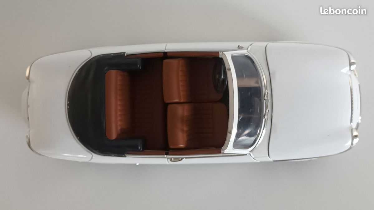 1 18 Solido #8174 Panhard Pl17 Cabriolet Blanc | Achetez sur