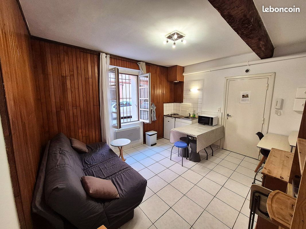 Appartement 1 pièce 18 m² · à Toulouse · 18 m² · 480 €/mois