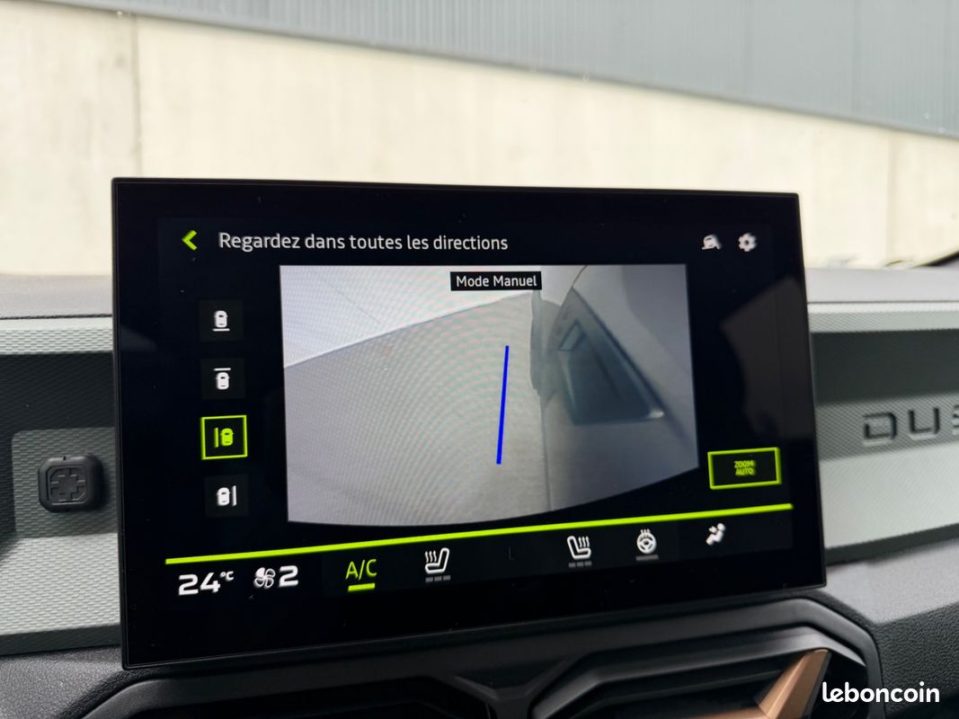 DACIA DUSTER TCe 141cv Hybride 4x2 EDC Extreme - Sièges Volant chauffants / CarPlay / Caméra 360 - (image 20)