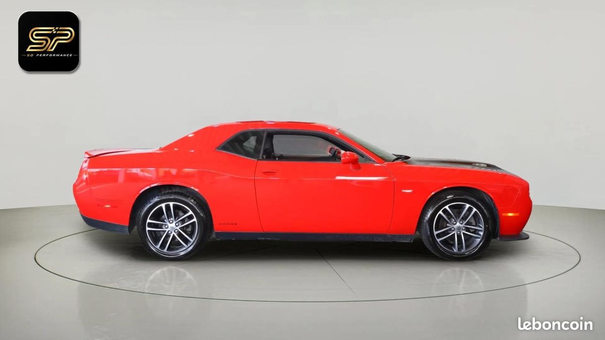 Dodge CHALLENGER SXT * V6 3.6 * 309 ch * AWD * Go Mango * CarPlay (image 9)