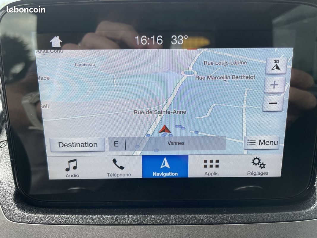 Ford TRANSIT CONNECT L1 100 CH CABINE APPROFONDIE GPS CAMERA (image 11)