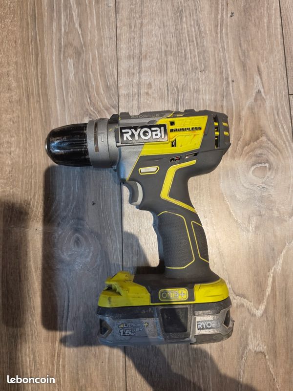 Ryobi R18PD3-0 ONE+ 18V Li-ion Perceuse / Visseuse à percussion sans fil - Machine seule