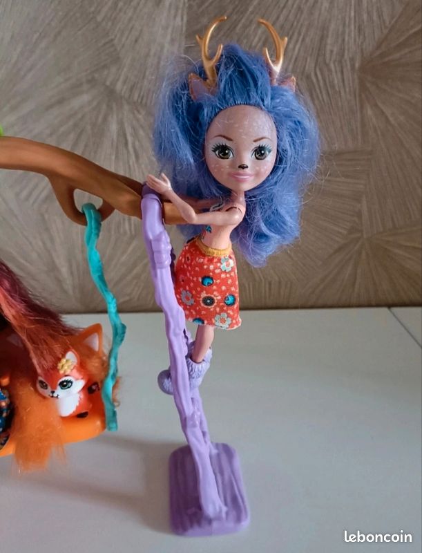 La balançoire du renard Felicity et poupée Danessa biche et poupée Felicity renard 🦊 (image 2)