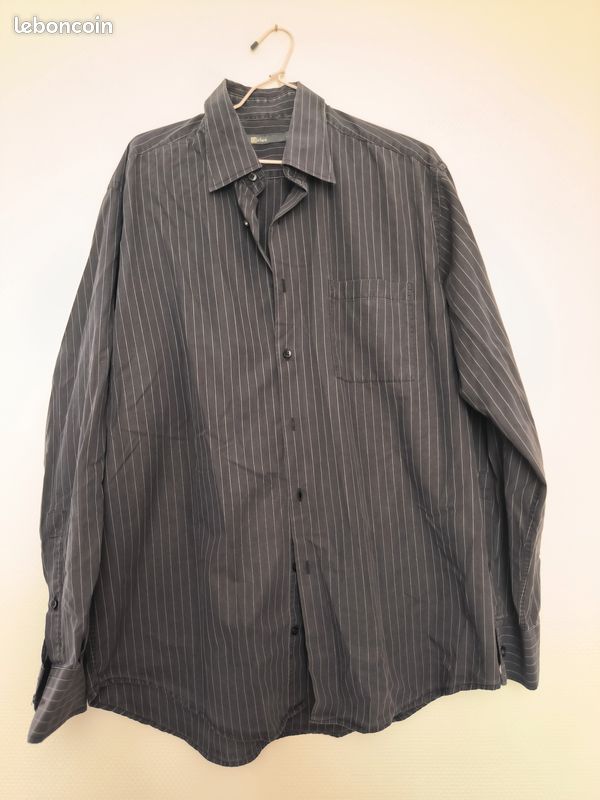 Chemise à rayures (image 1)